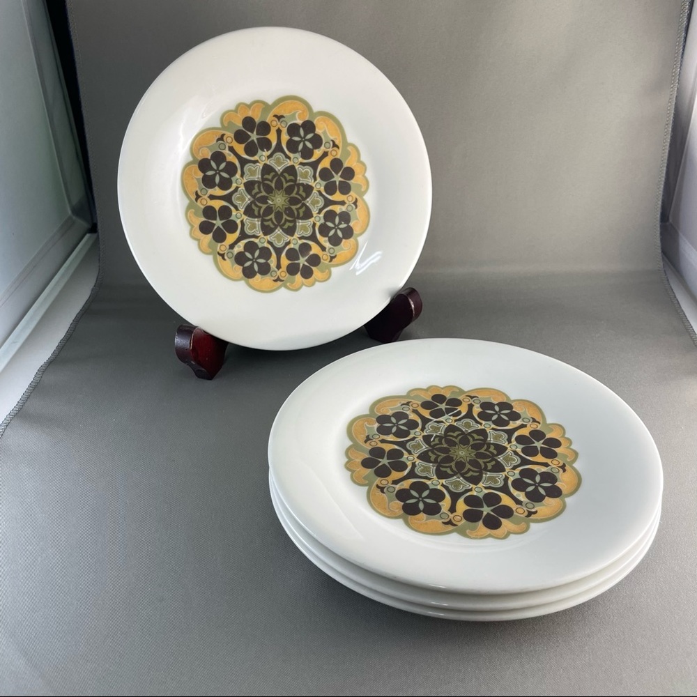 Vintage Royal Doulton SEGOVIA Fine China Bread/Salad Plates Set of 4
